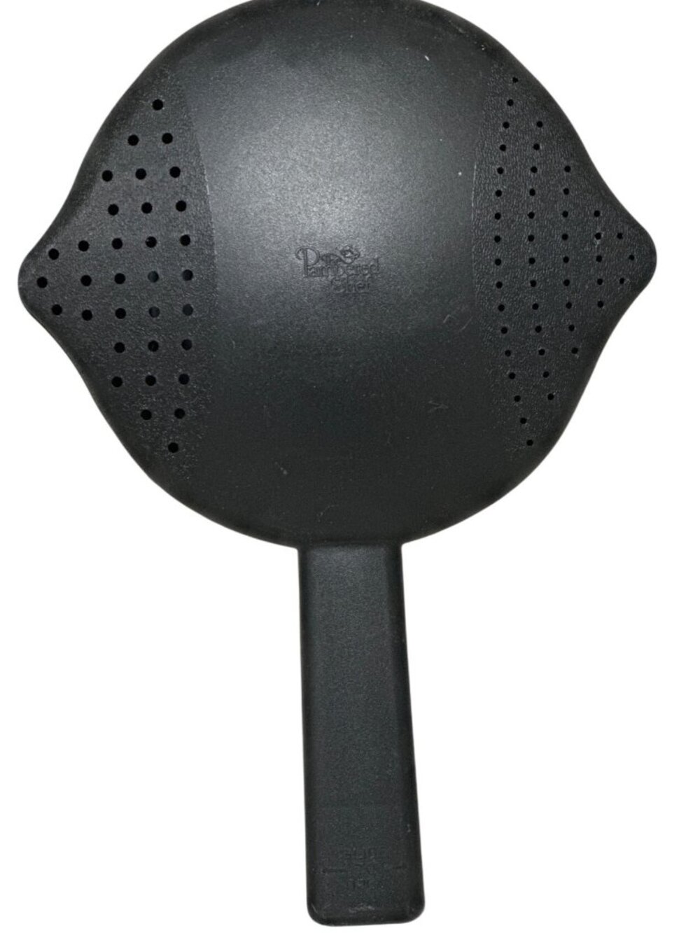 Pampered Chef Black Plastic 1 Qt Microwave Steamer & Lid
